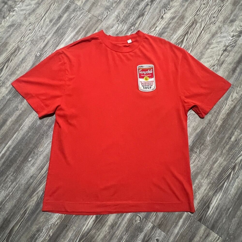 Vintage Andy Warhol Campbell's Soup Shirt Large